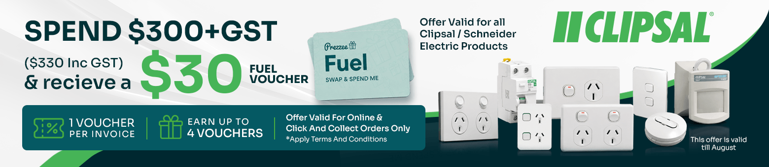 Clipsal & Schneider Fuel Voucher Promotion