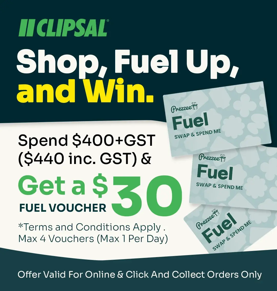 Shop, Fuel Up, and Win