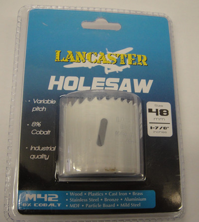 Lancaster 48mm Holesaw