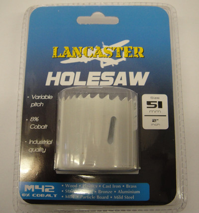 Lancaster 51mm Holesaw