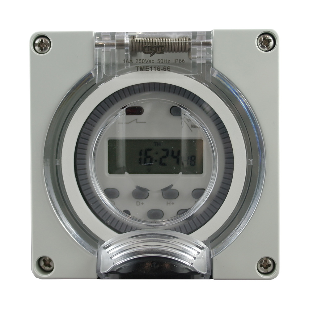 Weatherproof Electronic Timer IP66 - Connected TME116-66