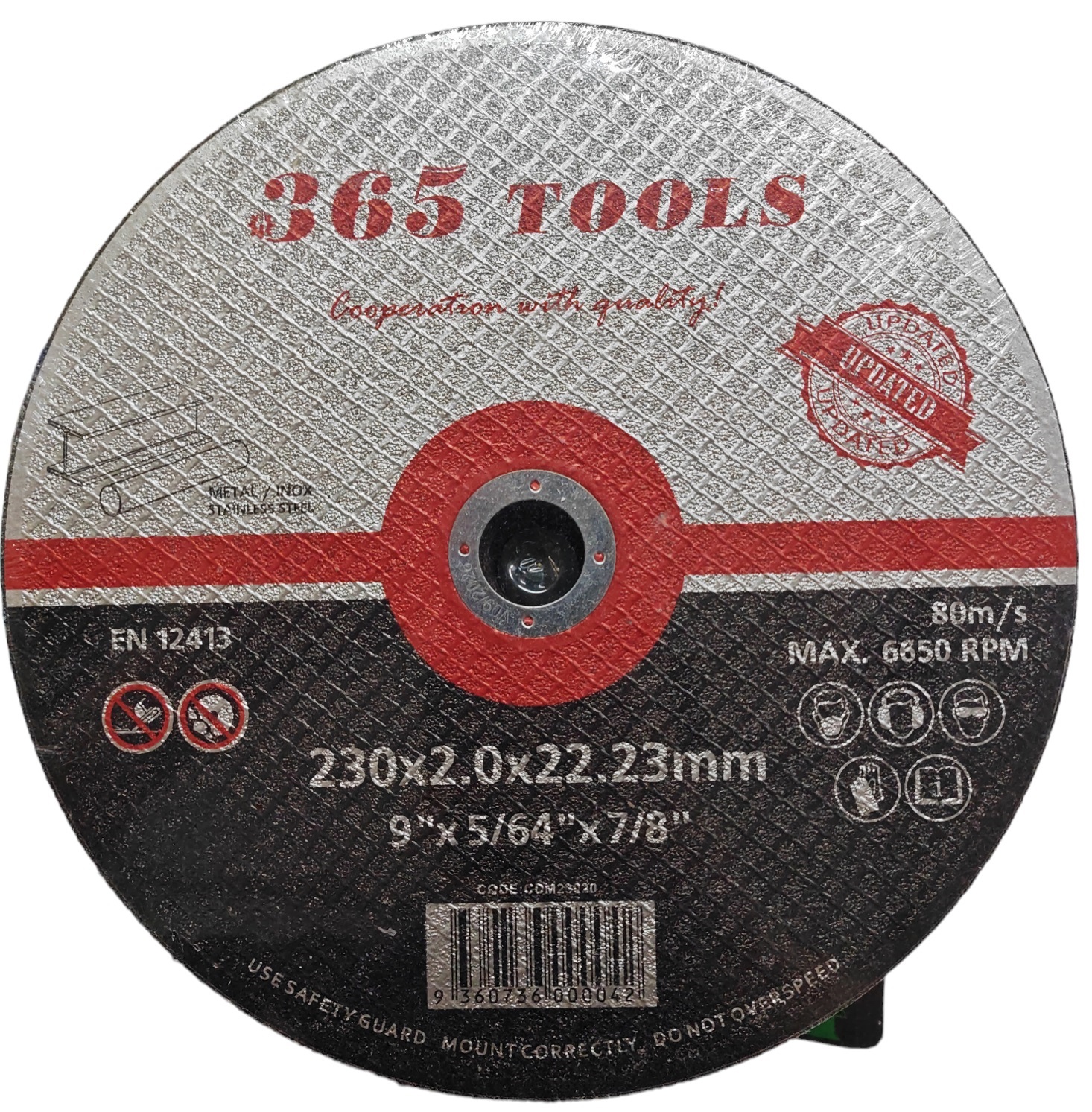 Cutting Disc for Metal 230 x 2mm x 22.23mm - CDM23020