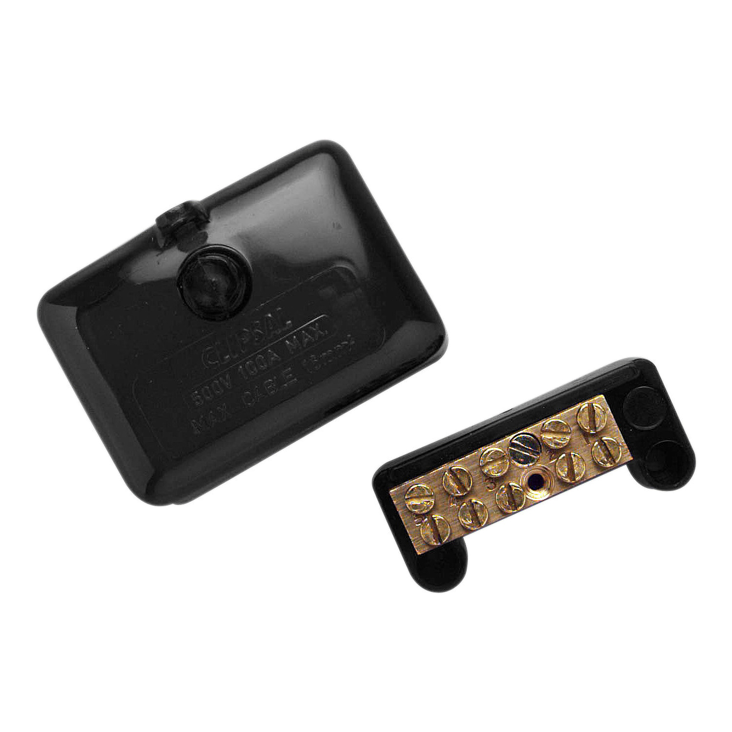 mini-neutral-link-clipsal-max-4-100-a-500-v-5-hole-with-cover-front-wiring-black-box-of-10