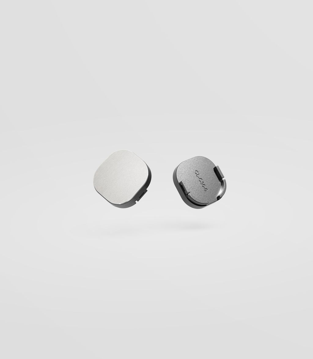 ZETR Closed C Shape Button Cover with C30 Fitting Steel - ZB-CL-C30-1-SS8
