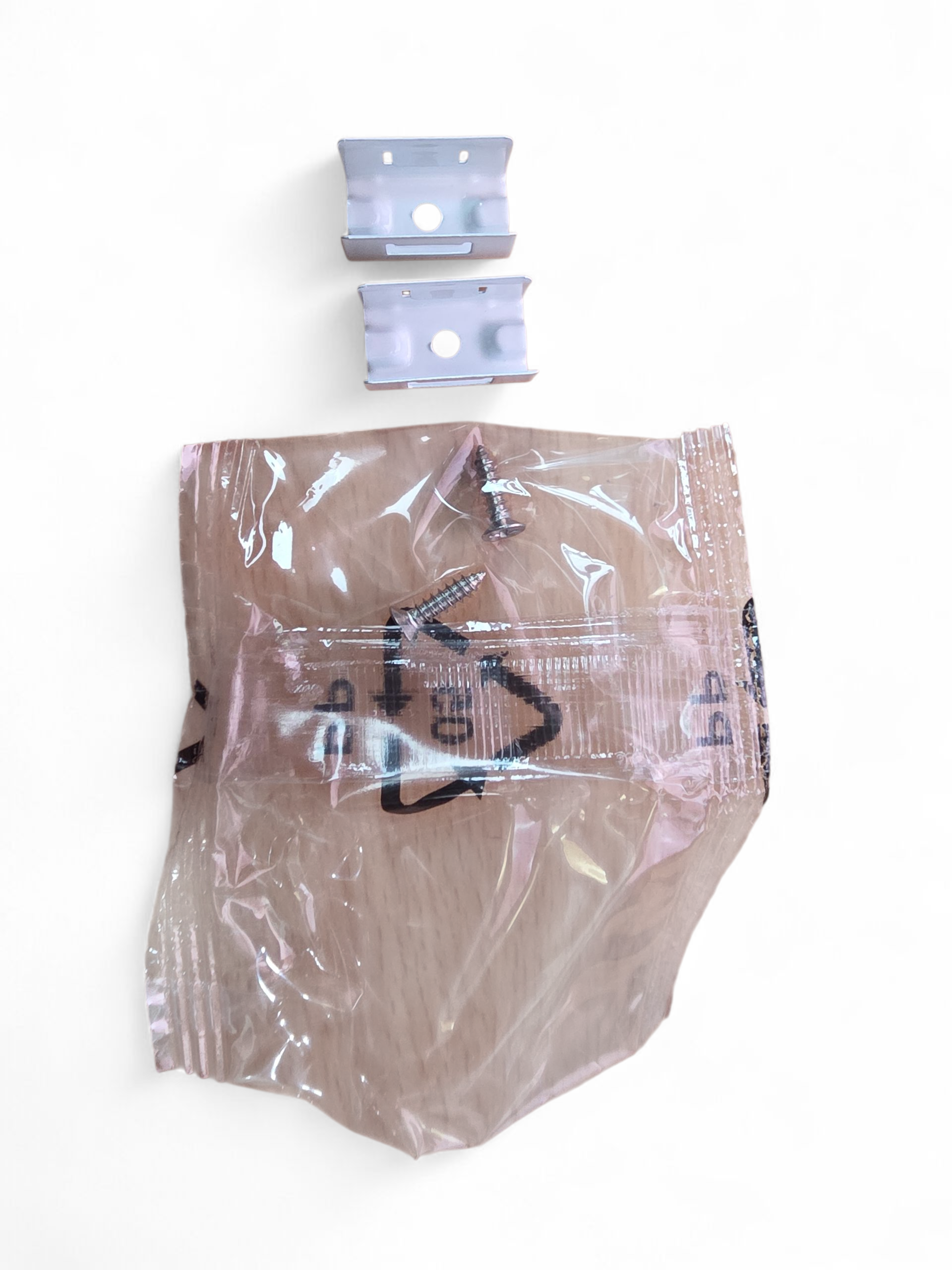 10x10 Dual Bend - Wall Mount Bracket (2 PCS) Each Pack - F1010-DB-CHAN