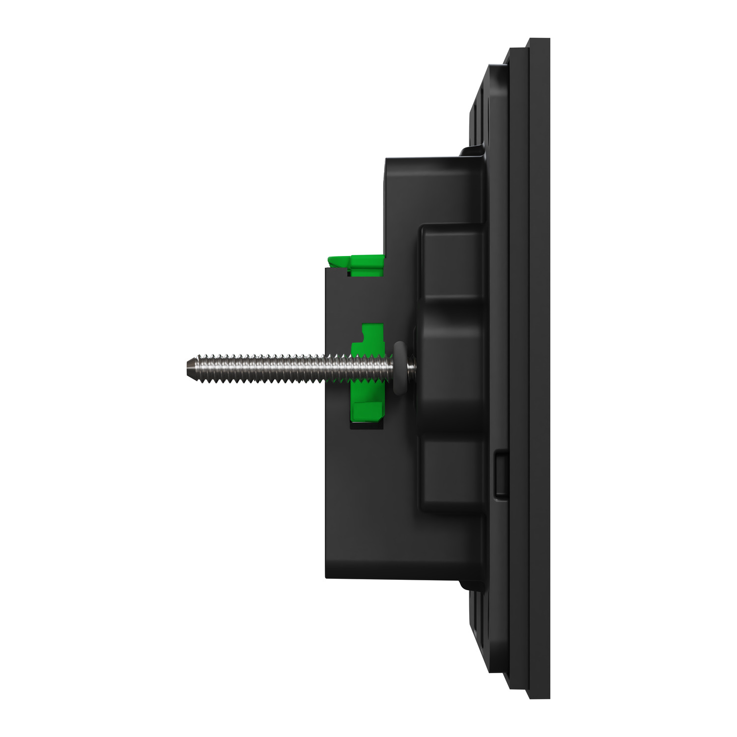 clipsal-solis-range-3-gang-switch-grid-and-plate-zen-black-cli1043pua-zb