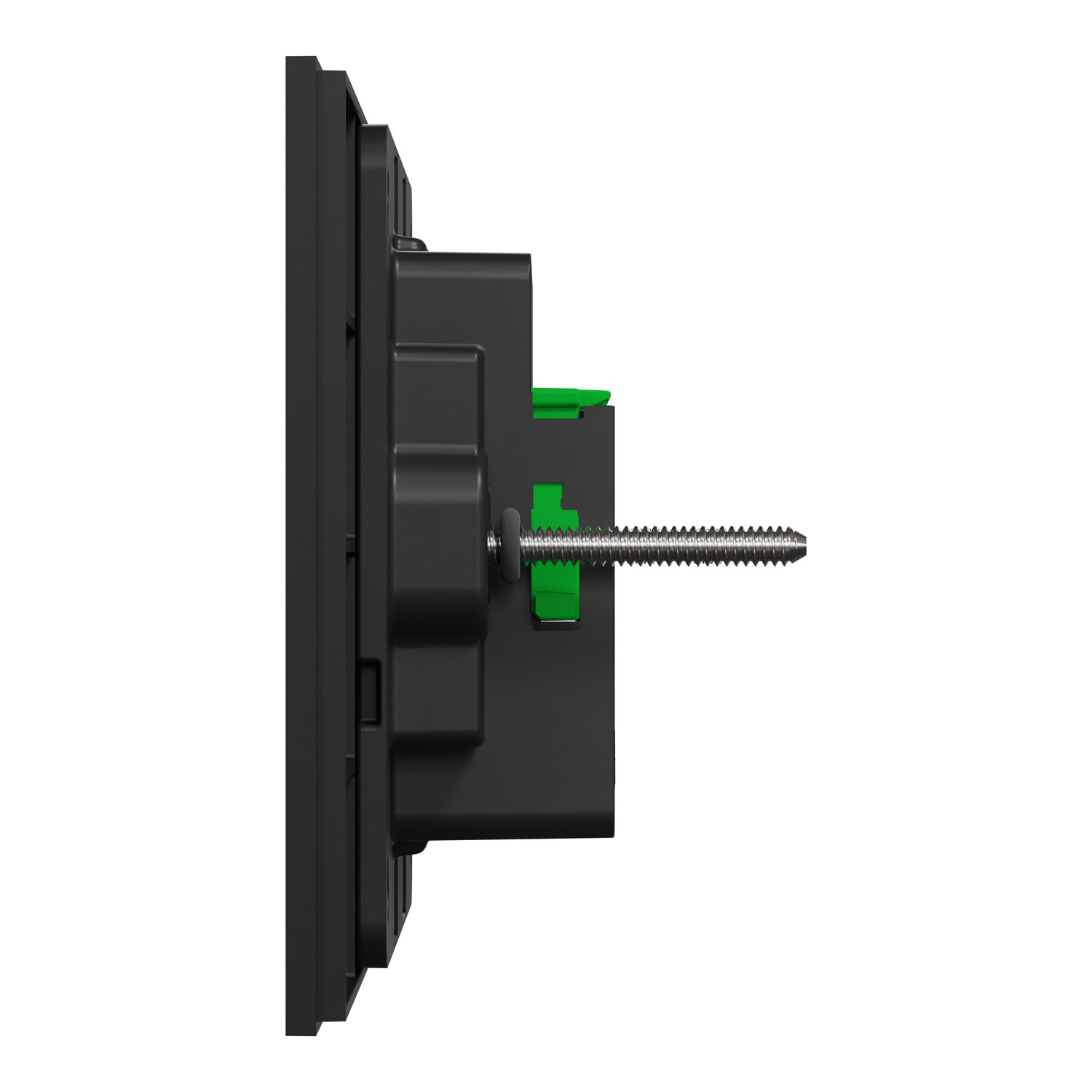 clipsal-solis-range-3-gang-switch-grid-and-plate-zen-black-cli1043pua-zb