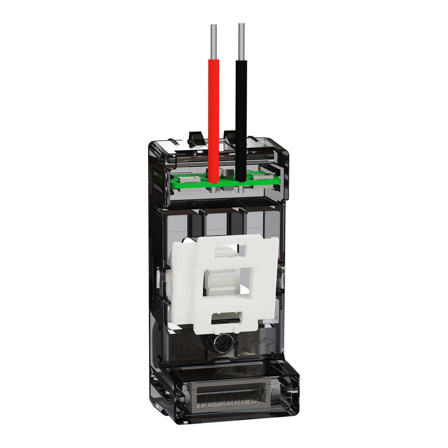 clipsal-solis-push-button-adaptor-led-for-switch-mechanisms-zen-white-cli40pa-zw