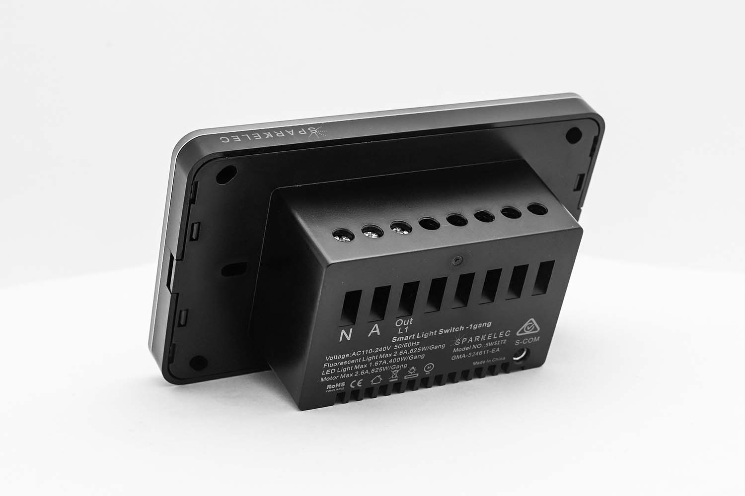 1-gang-smart-zigbee-touch-glass-wall-switch-midnight-black-sparkelec-sws1tz-black