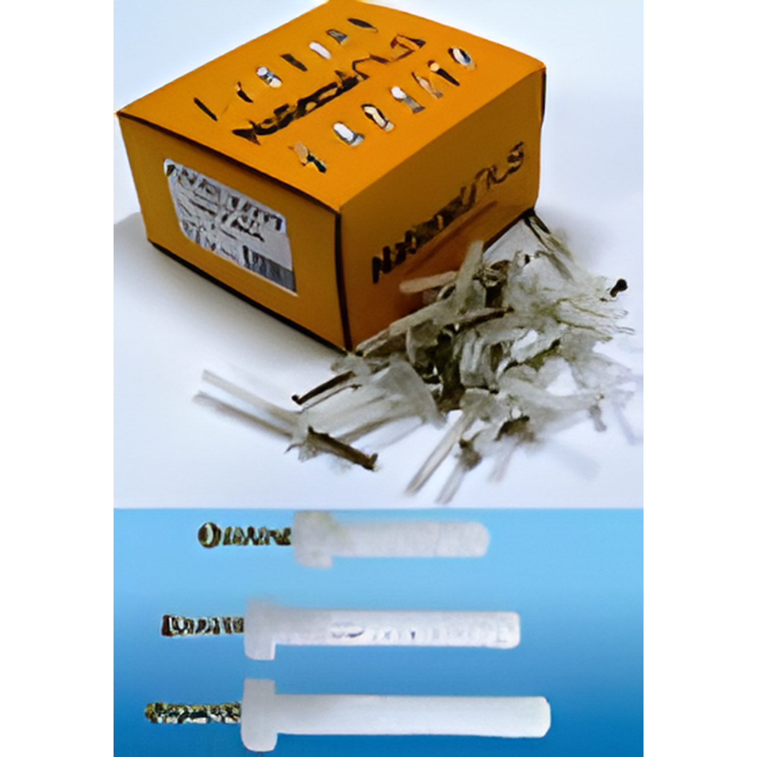 Mushroom Head Nylon Knock In 5mm X 40mm