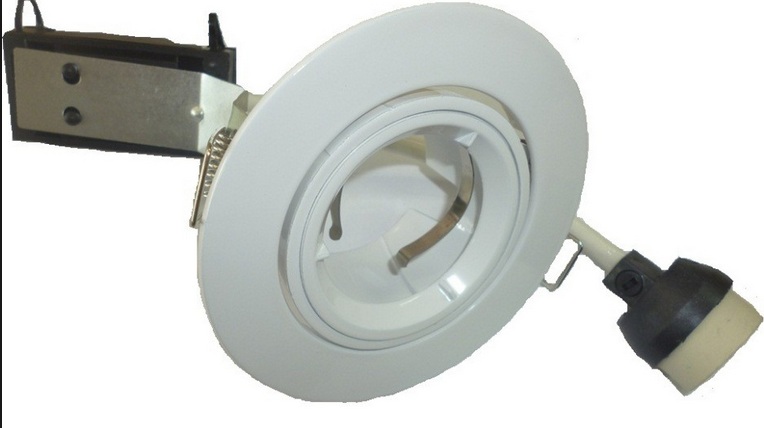 90mm-white-gimble-with-240v-gu10-lamp-holder-downlight-fitting