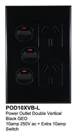 double-power-point-with-extra-switch-10amp-vertical-black-slimline-pod10xvb-l