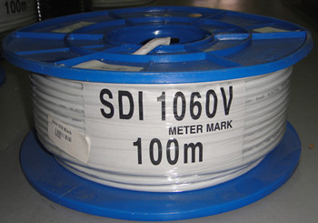 6mm SDI - Black 100 Metres ELECTRA
