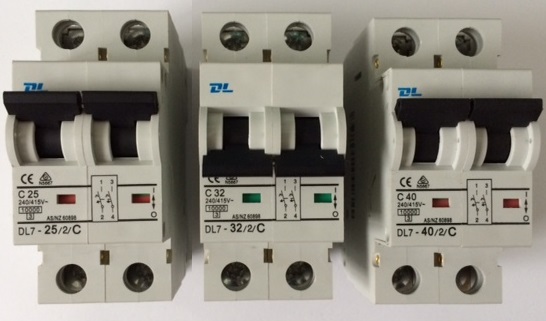 6KA RATED 2 Pole Circuit Breaker 32amp - 3 YEARS WARRANTY FROM DL