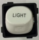 Sparkelec 16 Amp Mech Labelled LIGHT" - S16A-LIGHT White"