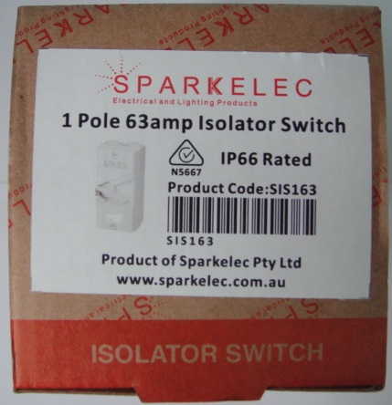 sparkelec-1-pole-63amp-isolator-switch-ip66
