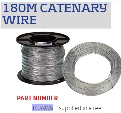 Catenary Wire 180 Metres 14JGWR