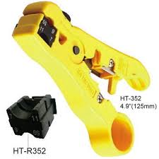 HT-352 Cable Stripping Tool for Coaxial Cables, Universal - T-T030