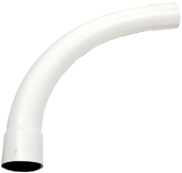 20mm-nbn-conduit-bend-265mm-inner-diameter-90-degree-sweep-bend-white-nbnlsb20whshortnbncomb25-90