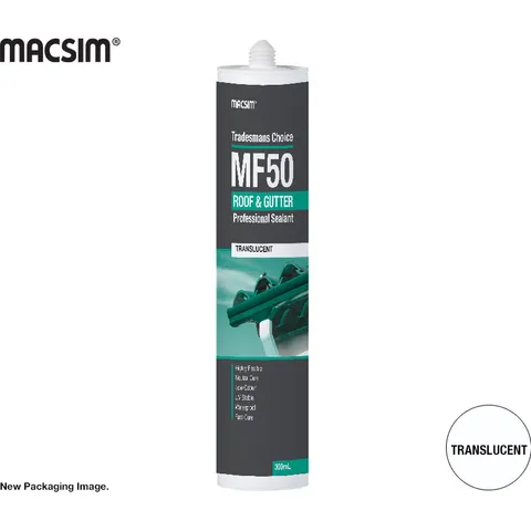 Macsim Translucent CLEAR SILICONE MULTIPURPOSE CLEAR 300ml - 53TRGT