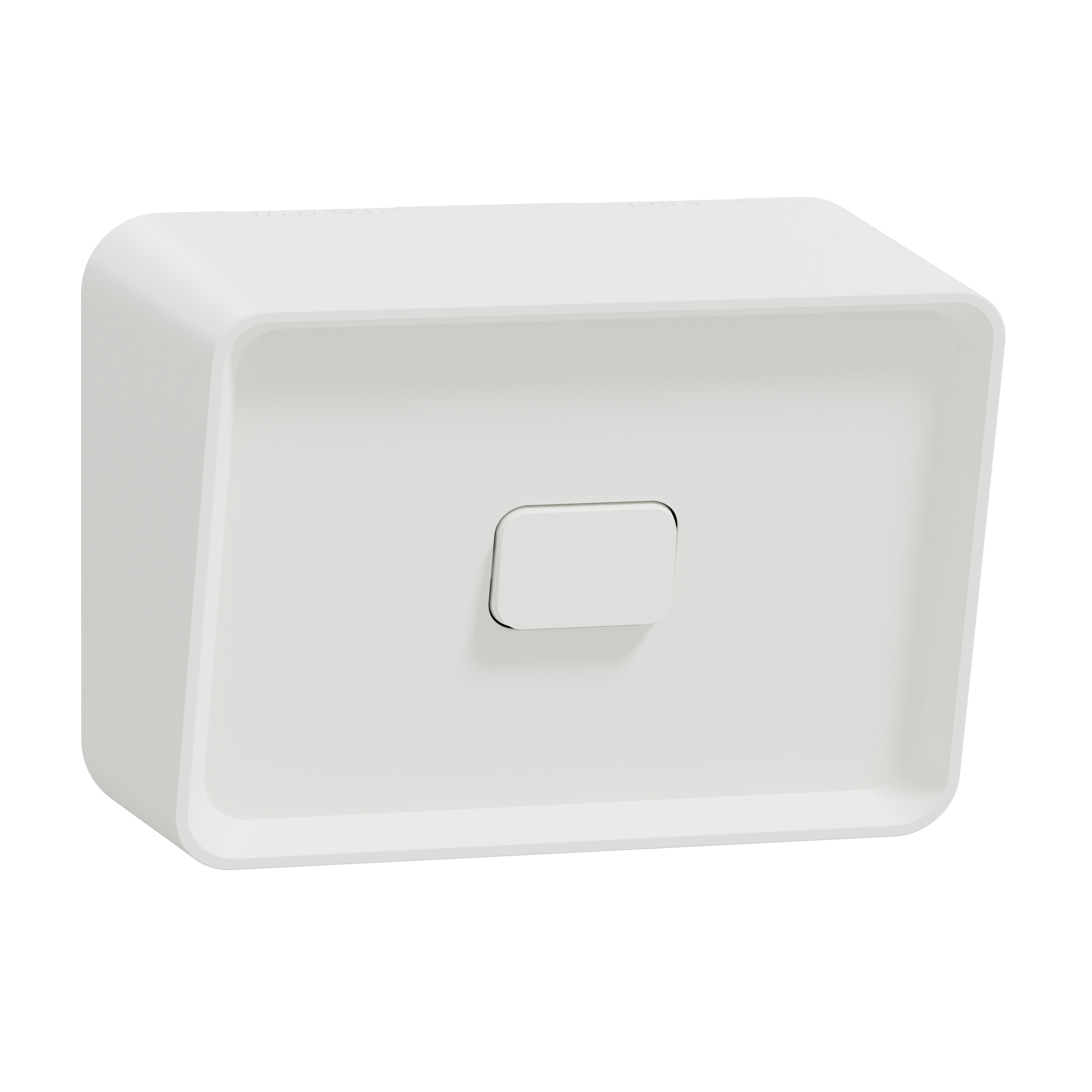 Clipsal Iconic Outdoor, 1 Gang, Switch, horizontal, 20A/16AX 250V, Extra White