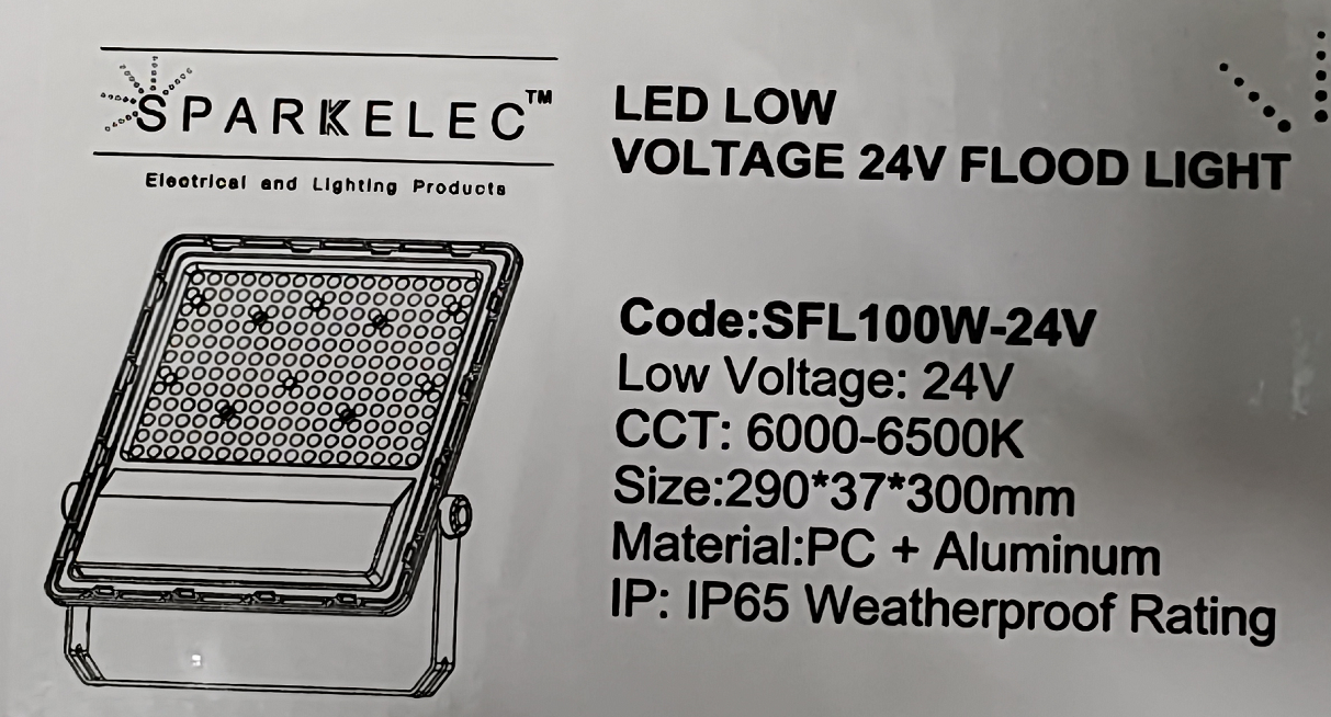 24v-ip65-rated-low-voltage-100w-flood-light-sfl100w-24v