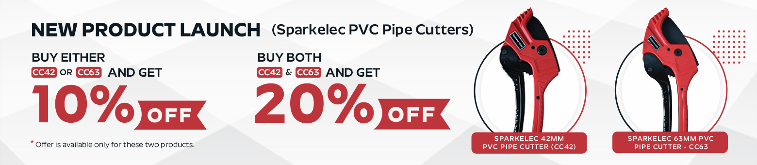Sparkelec PVC Pipe Cutters
