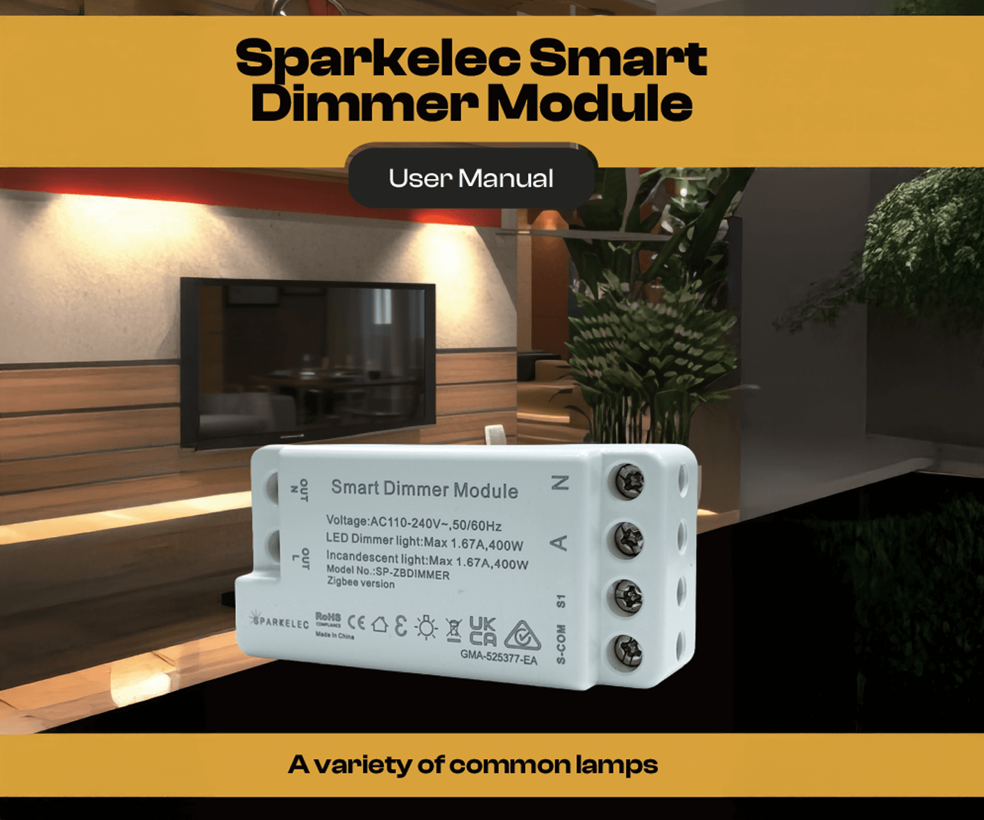 Sparkelec Smart Dimmer Module