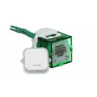 Clipsal Iconic Momentary Bell Press Mech Vivid White - 40MBPRL
